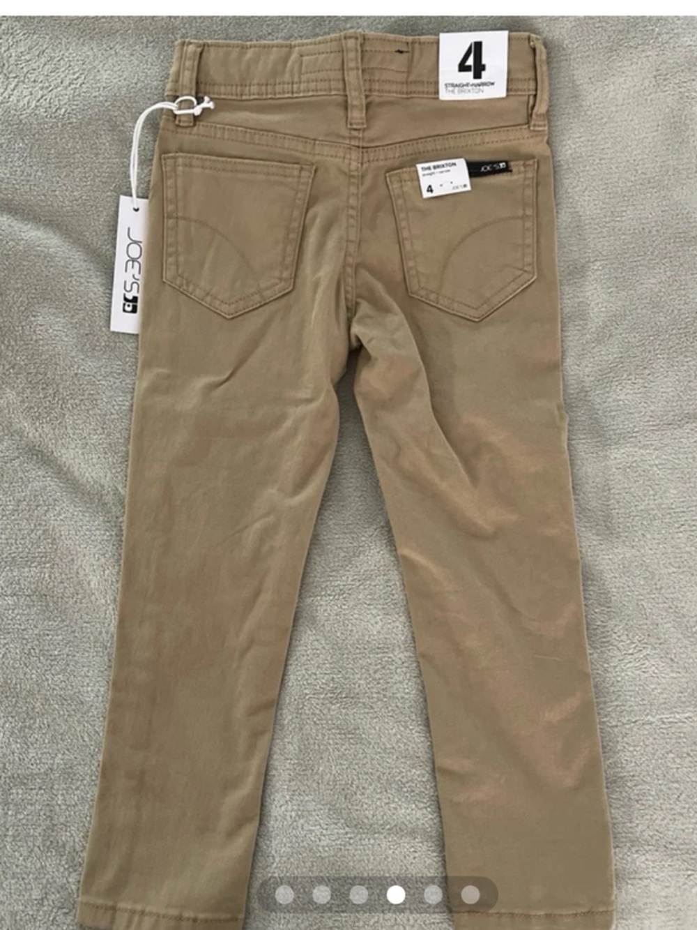 Toddler Boy Tan Joe’s Jeans NWT - Picture 4 of 6